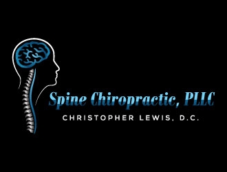 Spine Chiropractic is my Doing business as for marketing.  On my business cards and letter head I want Spine Chiropractic, PLLC.  Christopher Lewis, D.C. logo design by AYATA