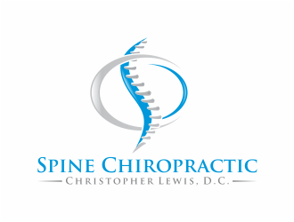 Spine Chiropractic is my Doing business as for marketing.  On my business cards and letter head I want Spine Chiropractic, PLLC.  Christopher Lewis, D.C. logo design by amazing