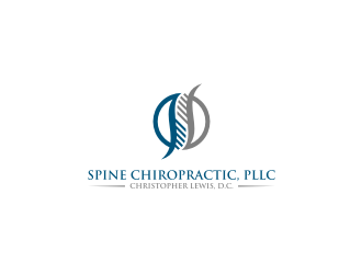 Spine Chiropractic is my Doing business as for marketing.  On my business cards and letter head I want Spine Chiropractic, PLLC.  Christopher Lewis, D.C. logo design by dewipadi