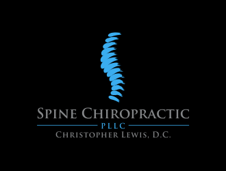 Spine Chiropractic is my Doing business as for marketing.  On my business cards and letter head I want Spine Chiropractic, PLLC.  Christopher Lewis, D.C. logo design by agus