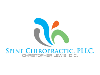 Spine Chiropractic is my Doing business as for marketing.  On my business cards and letter head I want Spine Chiropractic, PLLC.  Christopher Lewis, D.C. logo design by rykos