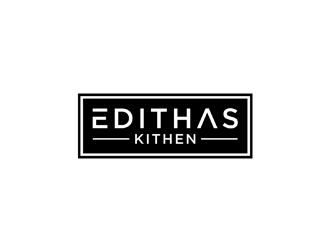 Editha's Kitchen logo design by johana