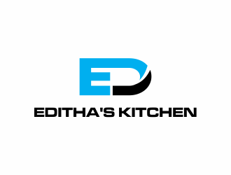 Editha's Kitchen logo design by eagerly