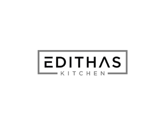 Editha's Kitchen logo design by ndaru