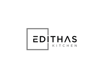 Editha's Kitchen logo design by ndaru