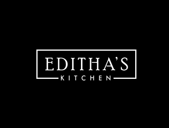 Editha's Kitchen logo design by Louseven