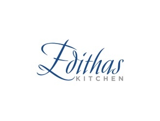Editha's Kitchen logo design by bricton