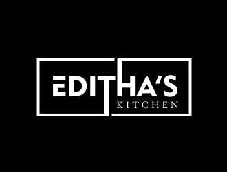 Editha's Kitchen logo design by Louseven