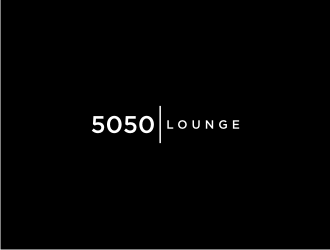 5050 Lounge  logo design by dewipadi