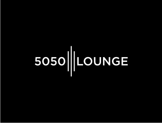 5050 Lounge  logo design by dewipadi