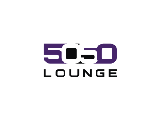 5050 Lounge  logo design by mbamboex