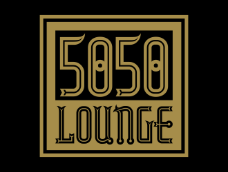 5050 Lounge  logo design by rykos