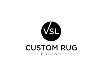 V.S.L. Custom Rug Edging logo design by dewipadi