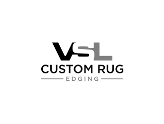 V.S.L. Custom Rug Edging logo design by dewipadi