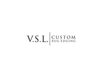 V.S.L. Custom Rug Edging logo design by johana