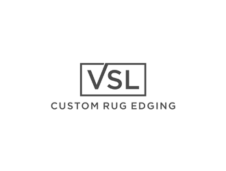 V.S.L. Custom Rug Edging logo design by johana