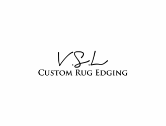 V.S.L. Custom Rug Edging logo design by hopee