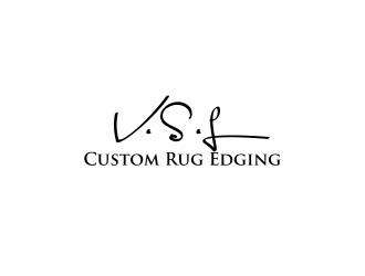 V.S.L. Custom Rug Edging logo design by hopee