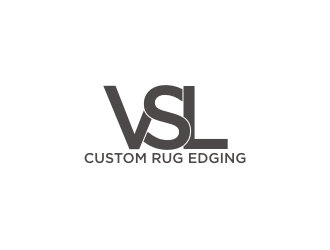 V.S.L. Custom Rug Edging logo design by BintangDesign
