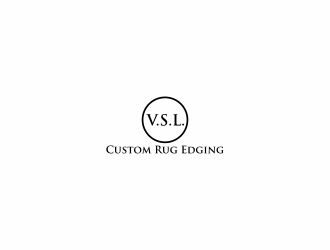 V.S.L. Custom Rug Edging logo design by eagerly