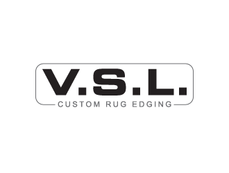 V.S.L. Custom Rug Edging logo design by Art_Chaza