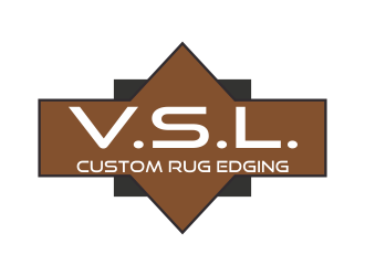 V.S.L. Custom Rug Edging logo design by Greenlight