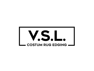 V.S.L. Custom Rug Edging logo design by dianD