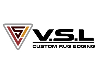 V.S.L. Custom Rug Edging logo design by Coolwanz