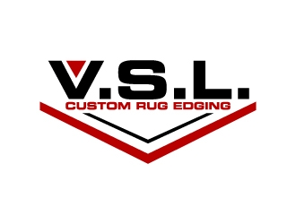 V.S.L. Custom Rug Edging logo design by jaize