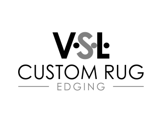 V.S.L. Custom Rug Edging logo design by done