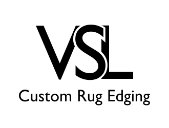 V.S.L. Custom Rug Edging logo design by tukangngaret