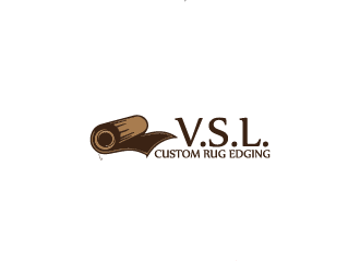 V.S.L. Custom Rug Edging logo design by Donadell
