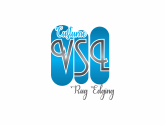 V.S.L. Custom Rug Edging logo design by ROSHTEIN