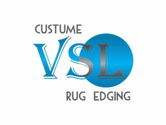 V.S.L. Custom Rug Edging logo design by ROSHTEIN