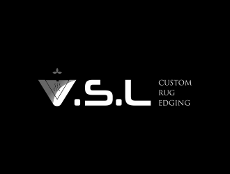 V.S.L. Custom Rug Edging logo design by congli