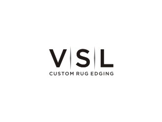 V.S.L. Custom Rug Edging logo design by narnia
