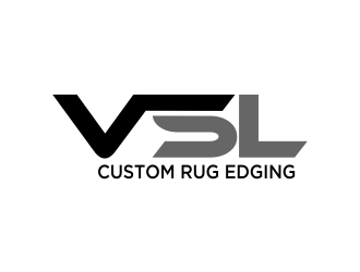 V.S.L. Custom Rug Edging logo design by oke2angconcept