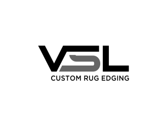 V.S.L. Custom Rug Edging logo design by oke2angconcept