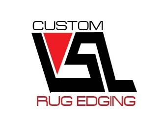 V.S.L. Custom Rug Edging logo design by ruthracam