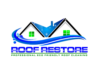 Roof Restore  logo design by evdesign