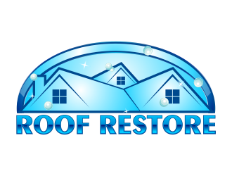 Roof Restore  logo design by rykos