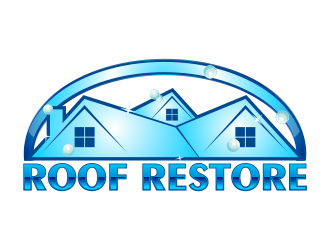 Roof Restore  logo design by rykos