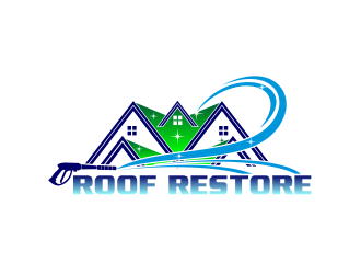 Roof Restore  logo design by beejo