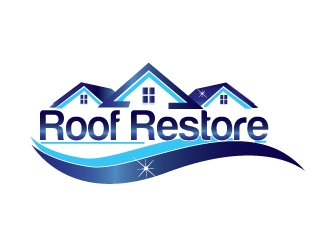 Roof Restore  logo design by webmall