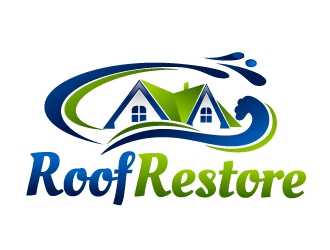 Roof Restore  logo design by Dawnxisoul393