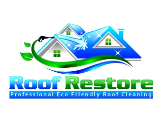 Roof Restore  logo design by uttam