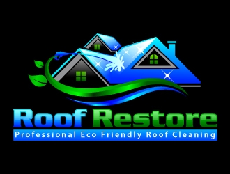 Roof Restore  logo design by uttam
