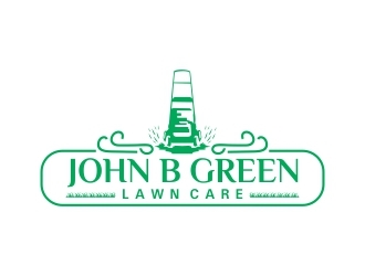 John B Green Lawn Care logo design by vishalrock