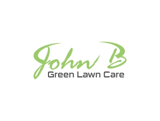 John B Green Lawn Care logo design by mindstree