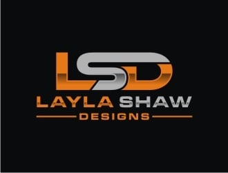 LSD -- Layla Shaw Designs logo design by bricton